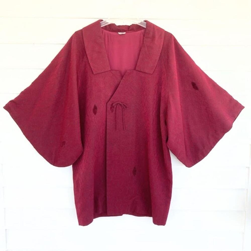 Vintage Tenyo Coat Authentic Japanese Kimono Traditional Jacket Women's